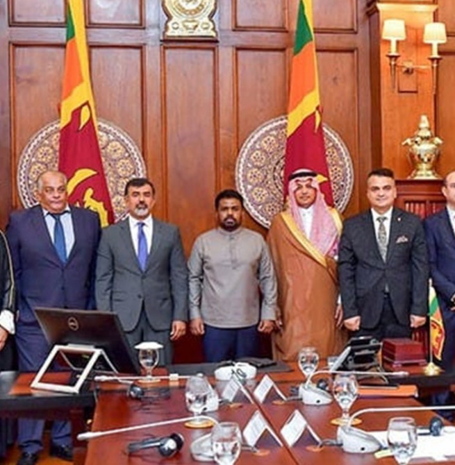 Sri Lanka pledges support for peace in Middle East