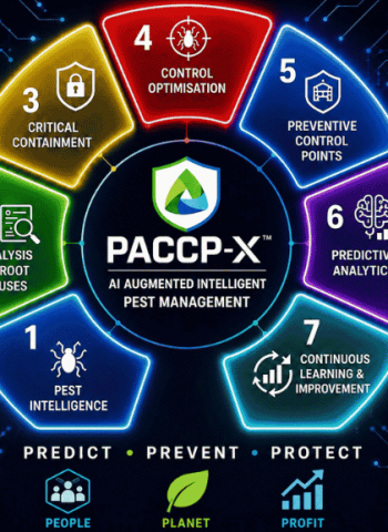 PACCP-X™: Intelligent AI augmented pest management from Exterminators PLC