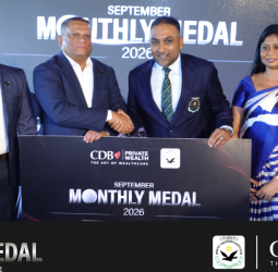 CDB Monthly Medal at RCGC in its third consecutive year