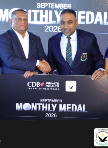 CDB Monthly Medal at RCGC in its third consecutive year