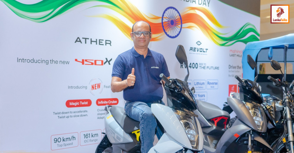 Evolution Auto brings Ather's Overtone series to the Sri Lankan market