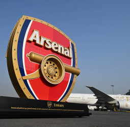 The Making of an Icon: go behind the scenes and see how Emirates built the Aircrafted Arsenal Crest from upcycled aircraft parts