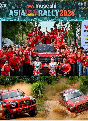 MITSUBISHI TRITON CONQUERS ASIA CROSS COUNTRY RALLY 2026 — SECOND CONSECUTIVE AXCR VICTORY FOR TEAM MITSUBISHI RALLIART