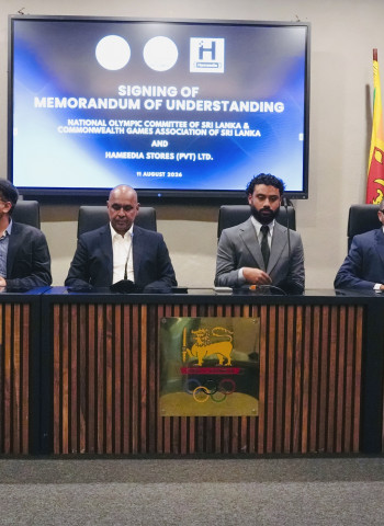 Hameedia Ties Up with NOC SL and CGA SL as Team Sri Lanka’s Official Clothing Partner for Upcoming International Sporting Events