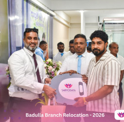 Sarvodaya Development Finance Relocates Badulla Branch to Enhance Customer Accessibility and Service Experience