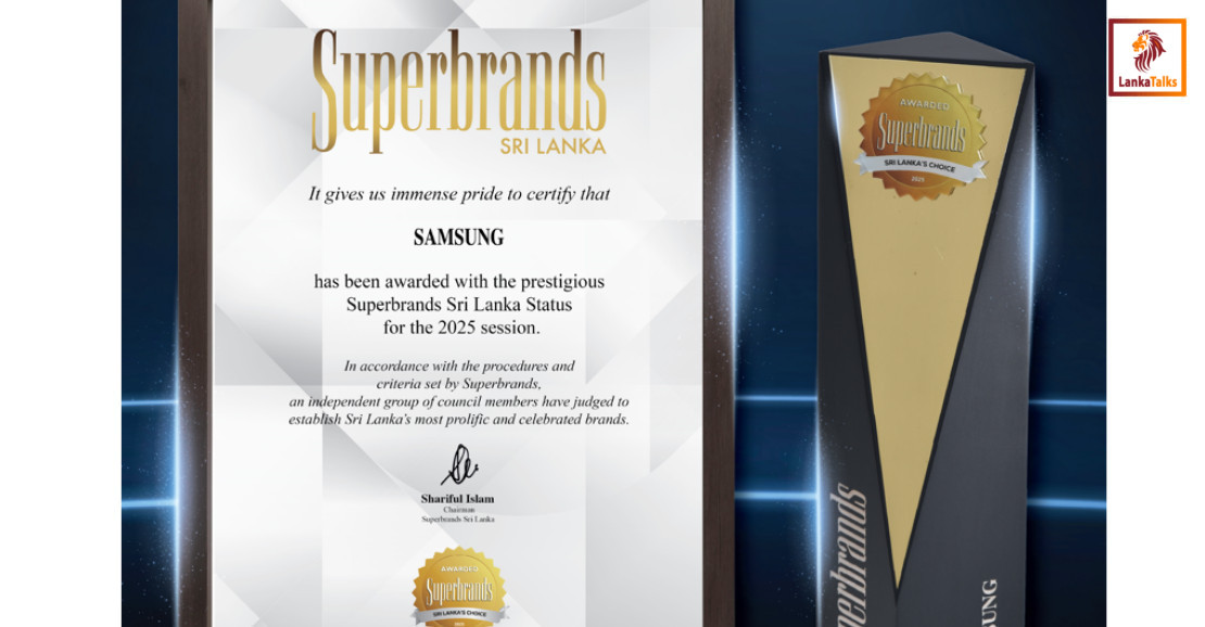 Samsung Sri Lanka MD Reflects on Superbrands Recognition of Consumer Trust and Loyalty