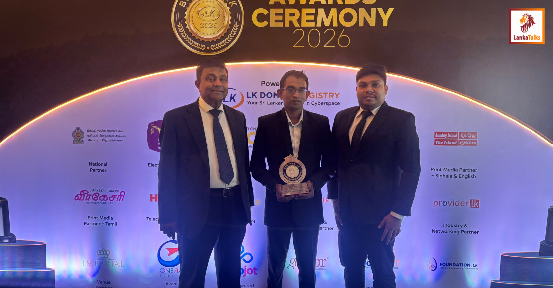 OneDriver.lk wins Silver at BestWeb.LK 2026