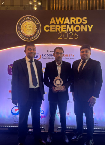 OneDriver.lk wins Silver at BestWeb.LK 2026