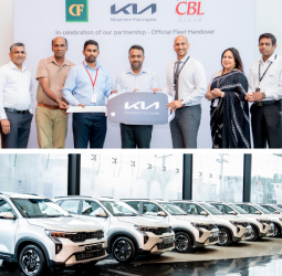 Kia Motors (Lanka) secures corporate fleet order from CBL Group for Kia Sonet SUVs