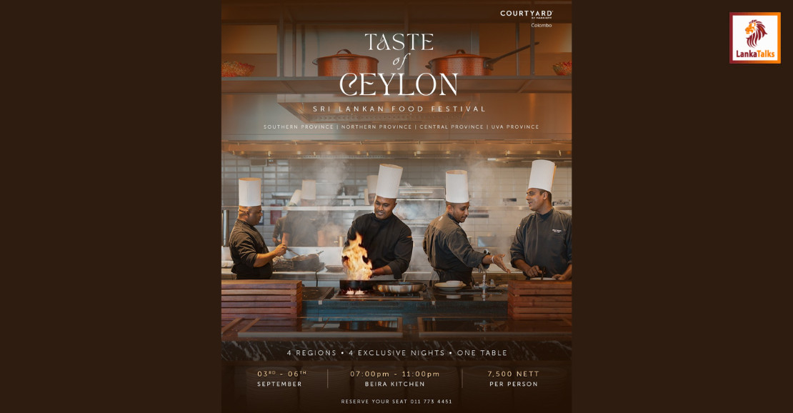 Taste of Ceylon: A Sri Lankan Food Festival at Courtyard by Marriott Colombo