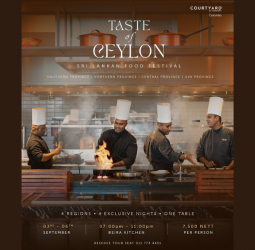 Taste of Ceylon: A Sri Lankan Food Festival at Courtyard by Marriott Colombo