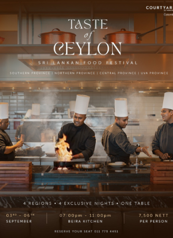 Taste of Ceylon: A Sri Lankan Food Festival at Courtyard by Marriott Colombo