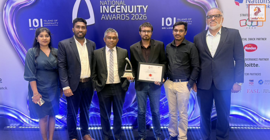 SLT-MOBITEL The Embryo’s ‘SenseGrid’ secures National 1st Runner‑up at SLASSCOM National Ingenuity Awards 2026