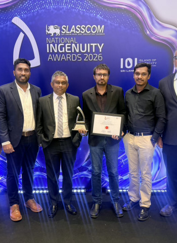 SLT-MOBITEL The Embryo’s ‘SenseGrid’ secures National 1st Runner‑up at SLASSCOM National Ingenuity Awards 2026
