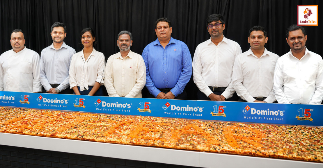 Domino’s Sri Lanka Marks 15 Years with Longest Pizza in Sri Lanka