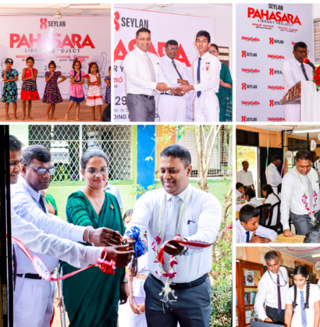 Seylan Bank celebrates 294th 'Pahasara' Library, bringing quality learning resources to Galgamuwa Maha Vidyalaya