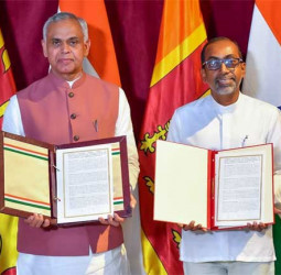 India and Sri Lanka exchange MoU on exposition of Sacred Devnimori Buddha Relics