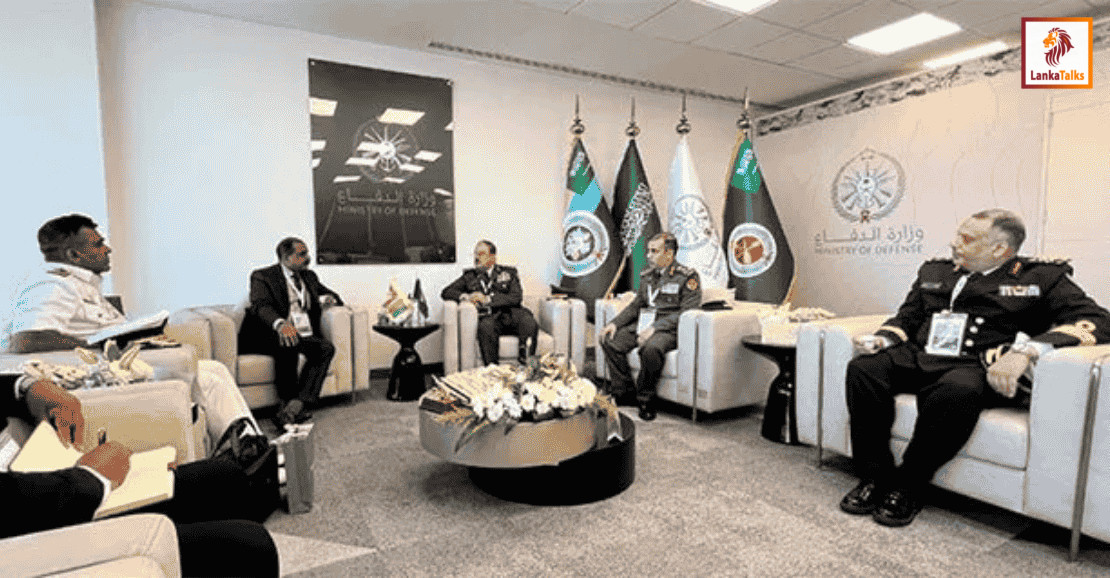 Sri Lanka and Saudi Arabia discuss strengthening air defence cooperation