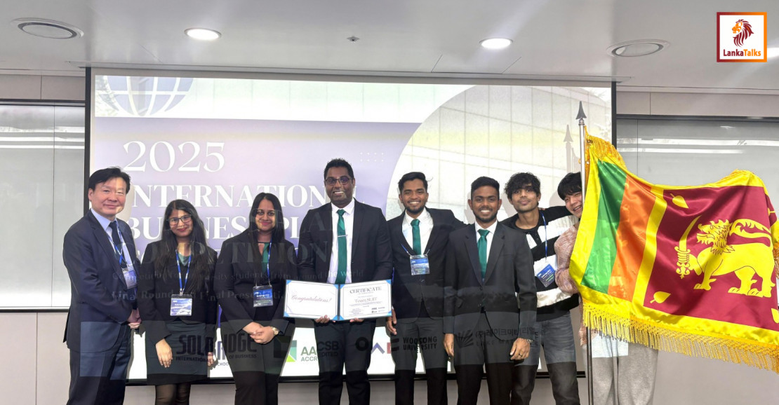 SLIIT Team Secures Global Title at International Business Plan Competition 2025 in South Korea