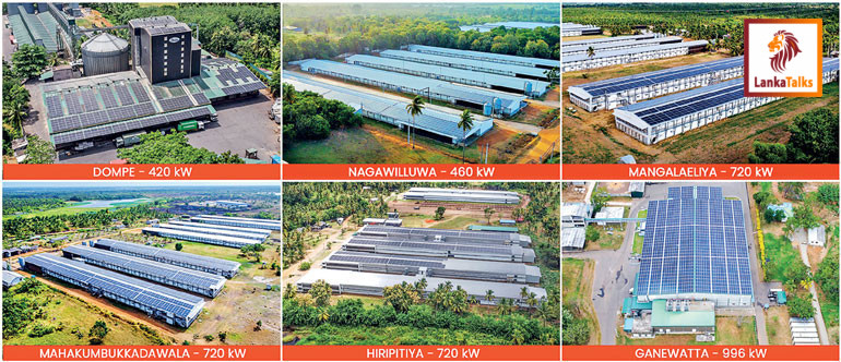 Hayleys Solar delivers 4,036 kW installations across six locations for Pussalla Meat Producers