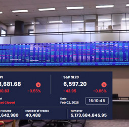 CSE Opens February on a Down Note
