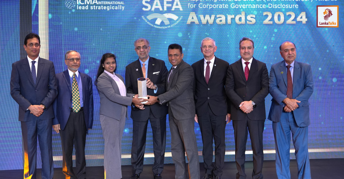 SLT-MOBITEL triumphs with Silver at SAFA Best Presented Annual Report Awards