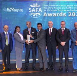 SLT-MOBITEL triumphs with Silver at SAFA Best Presented Annual Report Awards