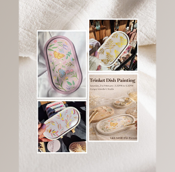 Vendor Bridge & Raat Ki Noor Present An Afternoon of Slow Creativity — Trinket Dish Painting Workshop