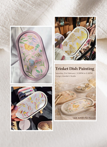 Vendor Bridge & Raat Ki Noor Present An Afternoon of Slow Creativity — Trinket Dish Painting Workshop