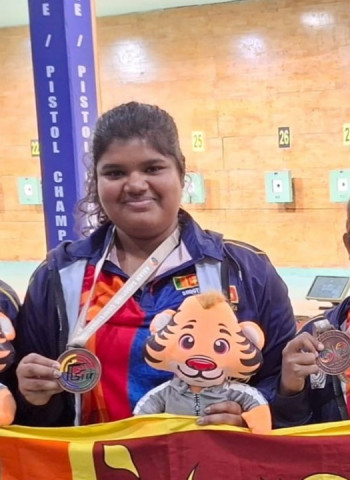 At Asian Rifle/Pistol C’ship: Young shooters pocket two medals