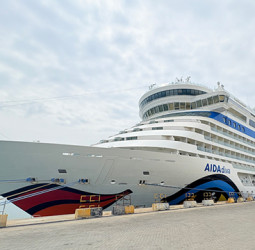 AIDAdiva Makes Maiden Call at Hambantota International Port