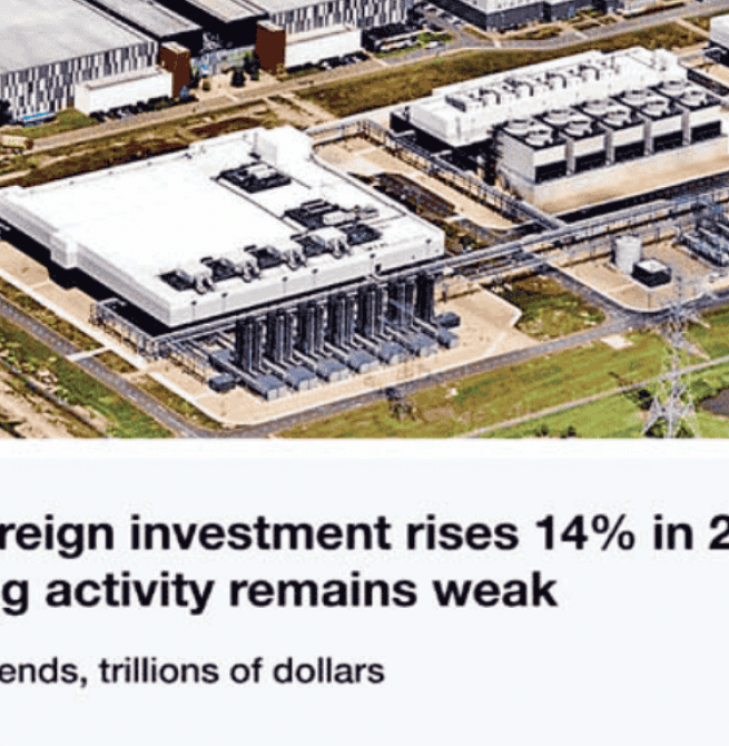 Global investment growth resumes, with finance leading rebound