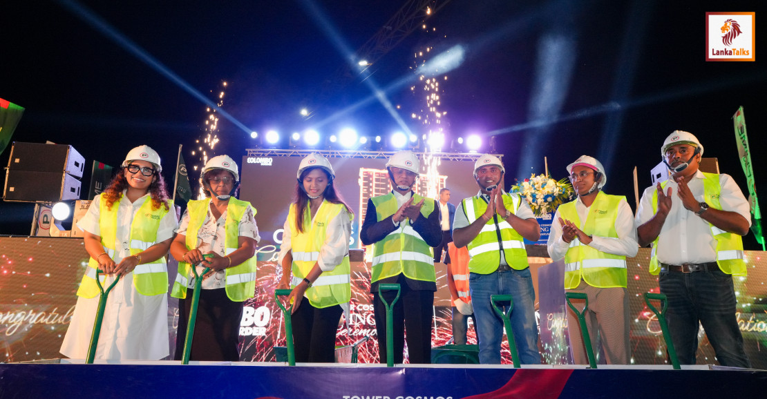 The Colombo Border Project by Prime Residences Marks Major Milestone as Tower Cosmos Tops Out