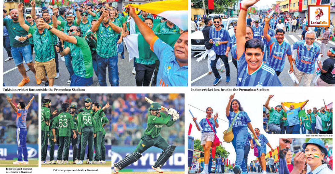 Cricket’s biggest rivalry lights up Premadasa Stadium