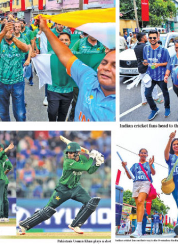 Cricket’s biggest rivalry lights up Premadasa Stadium