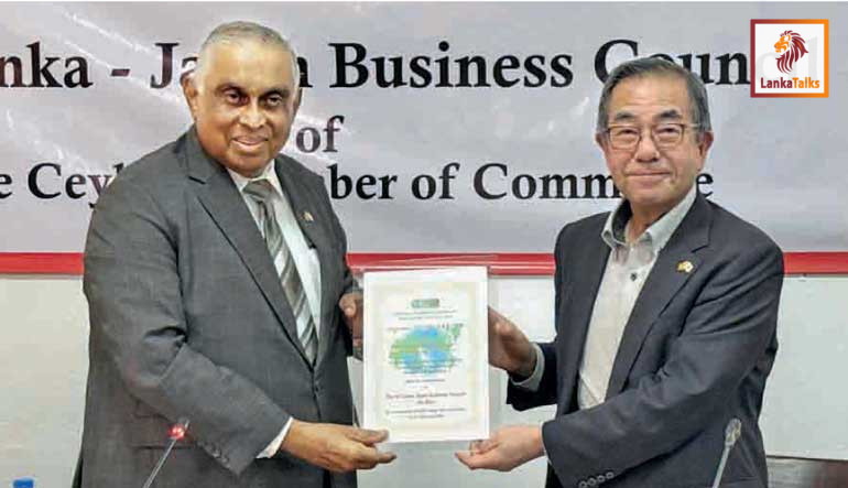 International Cooperation Organisation of SMEs in Asia meets Sri Lanka Japan Business Council