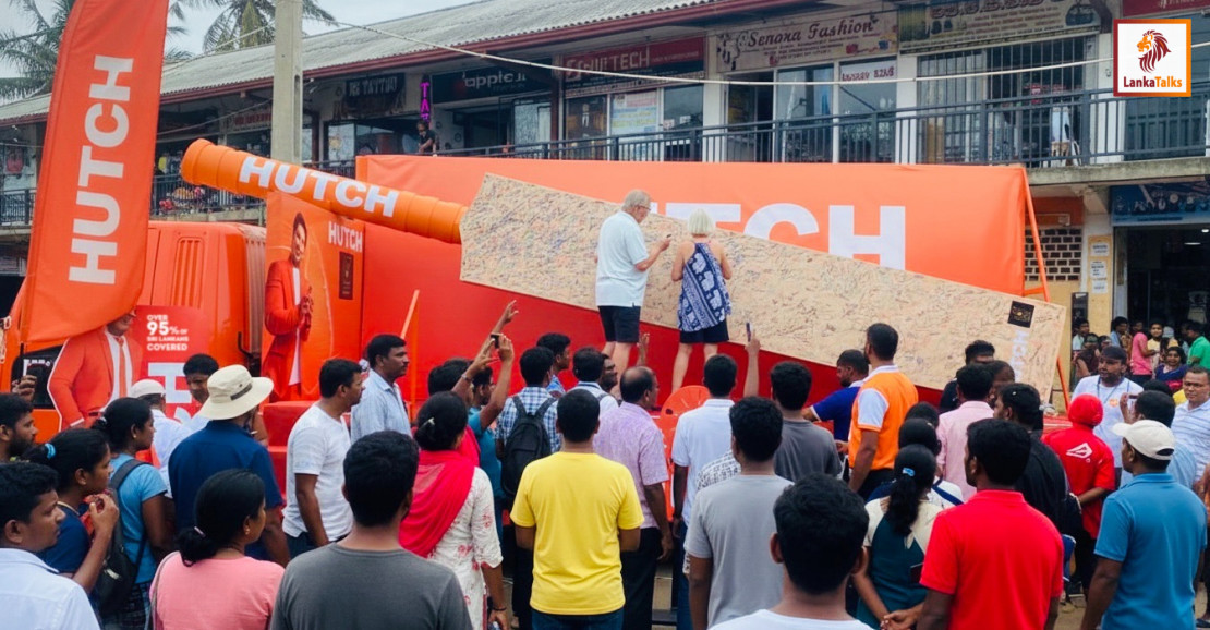 From Stadiums to Streets: HUTCH Engages Cricket Fans Island-Wide to sign on Sri Lanka’s Largest Cricket Bat
