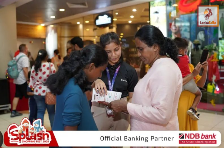 NDB Bank Elevates the Festive Experience at Splash Shopping Fiesta 2025 at Kandy City Centre