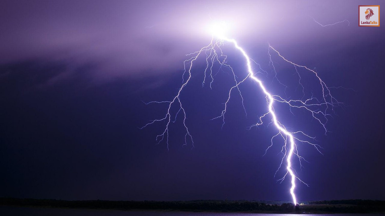 Severe lightning advisory issued for several areas.