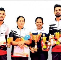 At 41st Mercantile Inter-Firm Team Badminton C’ships: DFCC Bank excels