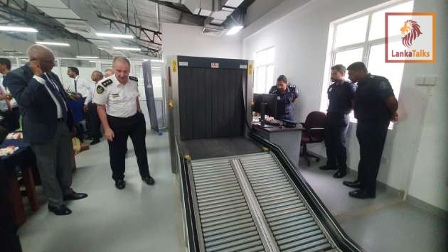 Australian Border Force provides high-standard scanners to Sri Lanka