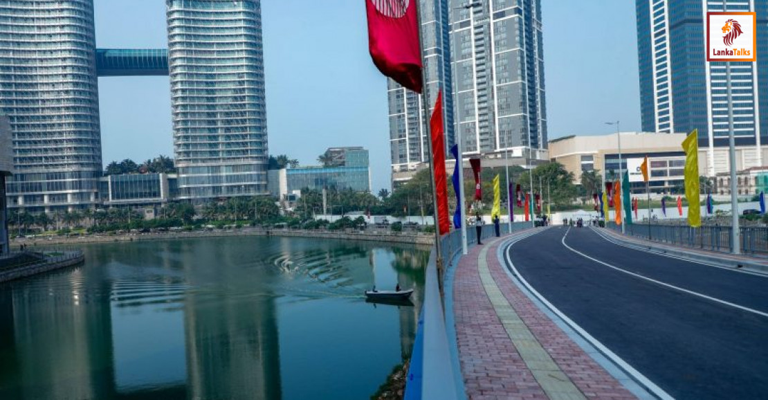 Baladaksha Mawatha flyover, worth Rs. 3.2 billion, was declared open