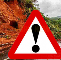 Red Landslide Early Warnings issued