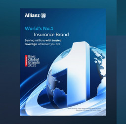 Allianz Ranked the World’s No. 1 Insurance Brand for the 7th Consecutive Year