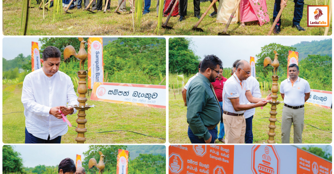 Sampath Bank Marks the 9th Tank Restoration of 2025 Under ‘Wewata Jeewayak’ with Dewagiriya Wewa Project