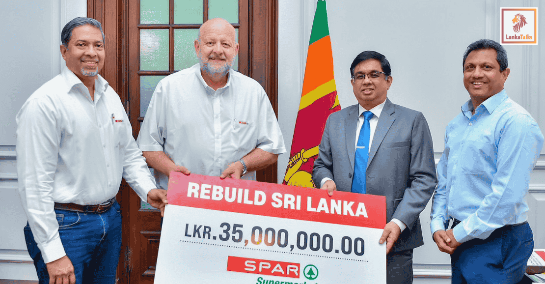 SPAR Group, South Africa, Pledges Rs. 35 Mn to the ‘Rebuild Sri Lanka’ Fund