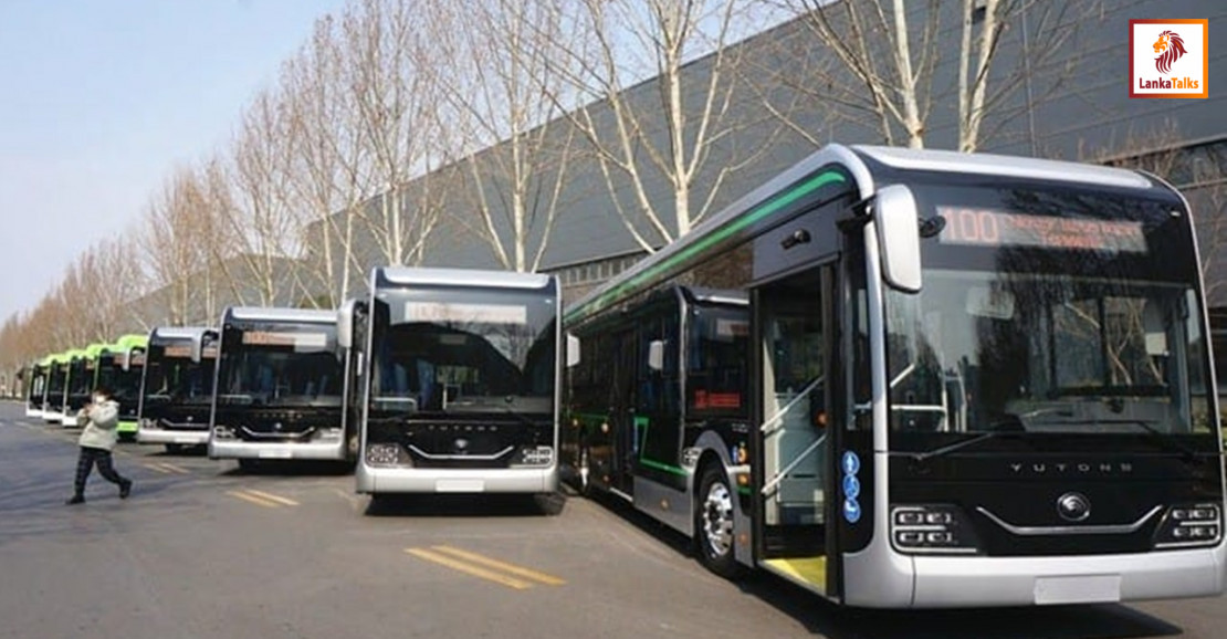 China to supply 100 electric luxury buses to Sri Lanka to reduce pollution