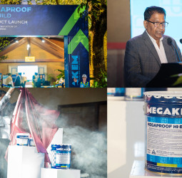 MEGAKEM launches MEGAPROOF HI-BUILD, setting a new benchmark in Sri Lankan waterproofing