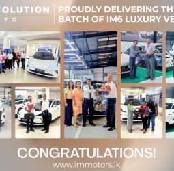Evolution Auto Marks Major Milestone with First Customer Deliveries of the IM 6 Electric Vehicles in Sri Lanka