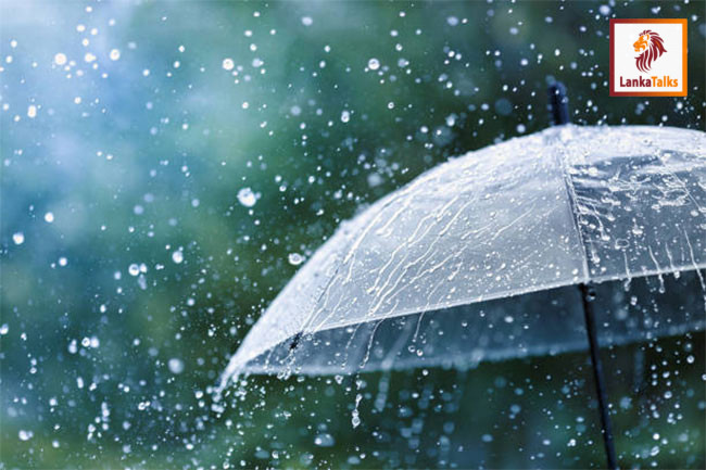 Showers above 50 mm expected in Eastern, Uva and Sabaragamuwa provinces